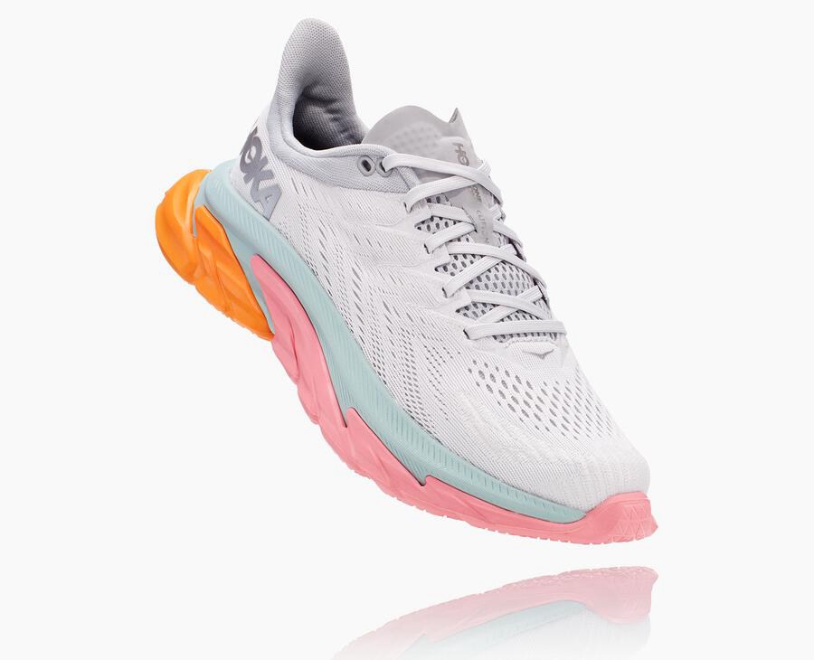 Tenis Hoka One One Mujer Blancos - Clifton Edge - ZMIE74605